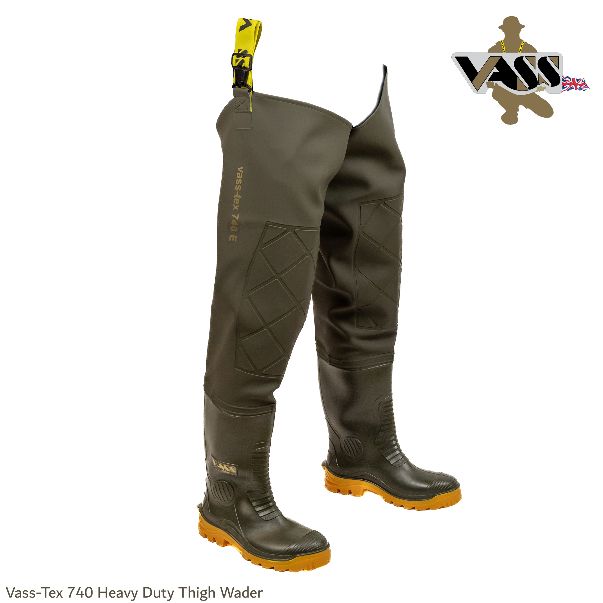 Vass Tex 740 SuperNova Thigh Wader by Vass Textiles Limited